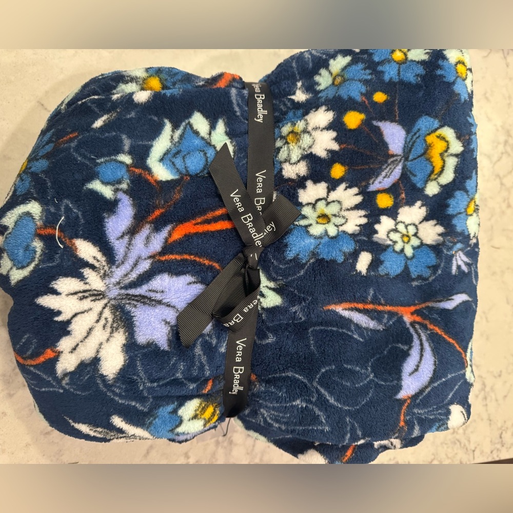 Vera Bradley Floral Bursts Blanket
